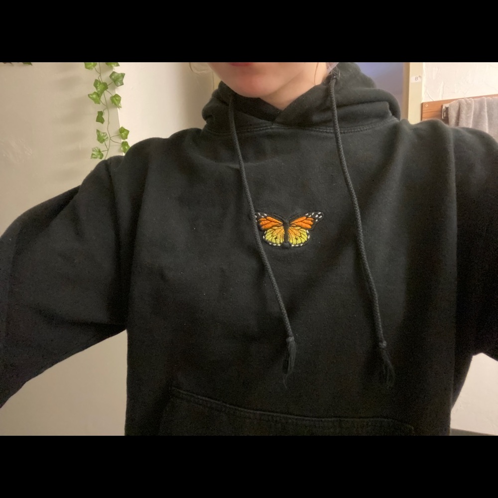 Brandy Melville butterfly hoodie
